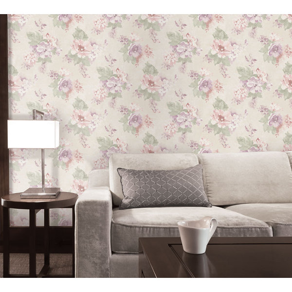 Vintage Floral Wallpaper Wayfair
